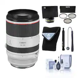 Bundle - Canon - RF 70-200mm f/2.8 L IS USM Lens, with Included Value