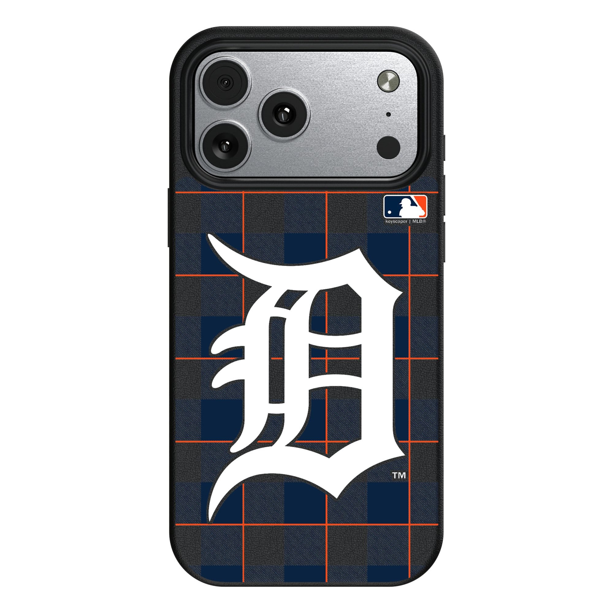 Keyscaper - MLB - Detroit Tigers Plaid Magnetic Bump iPhone Case - 17 Air - Black price history on PriceWatchPro