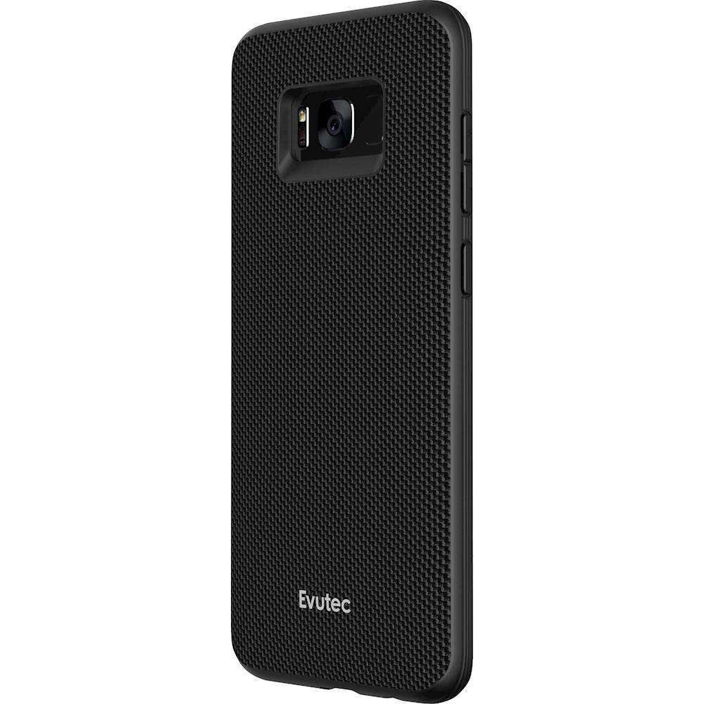 Evutec - AERGO Series Hard Shell Case for Samsung Galaxy S8 Plus - Black - Larger Front