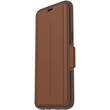 OtterBox - Strada Series Folio Case for Samsung Galaxy S8 - Burnt saddle - Larger Front