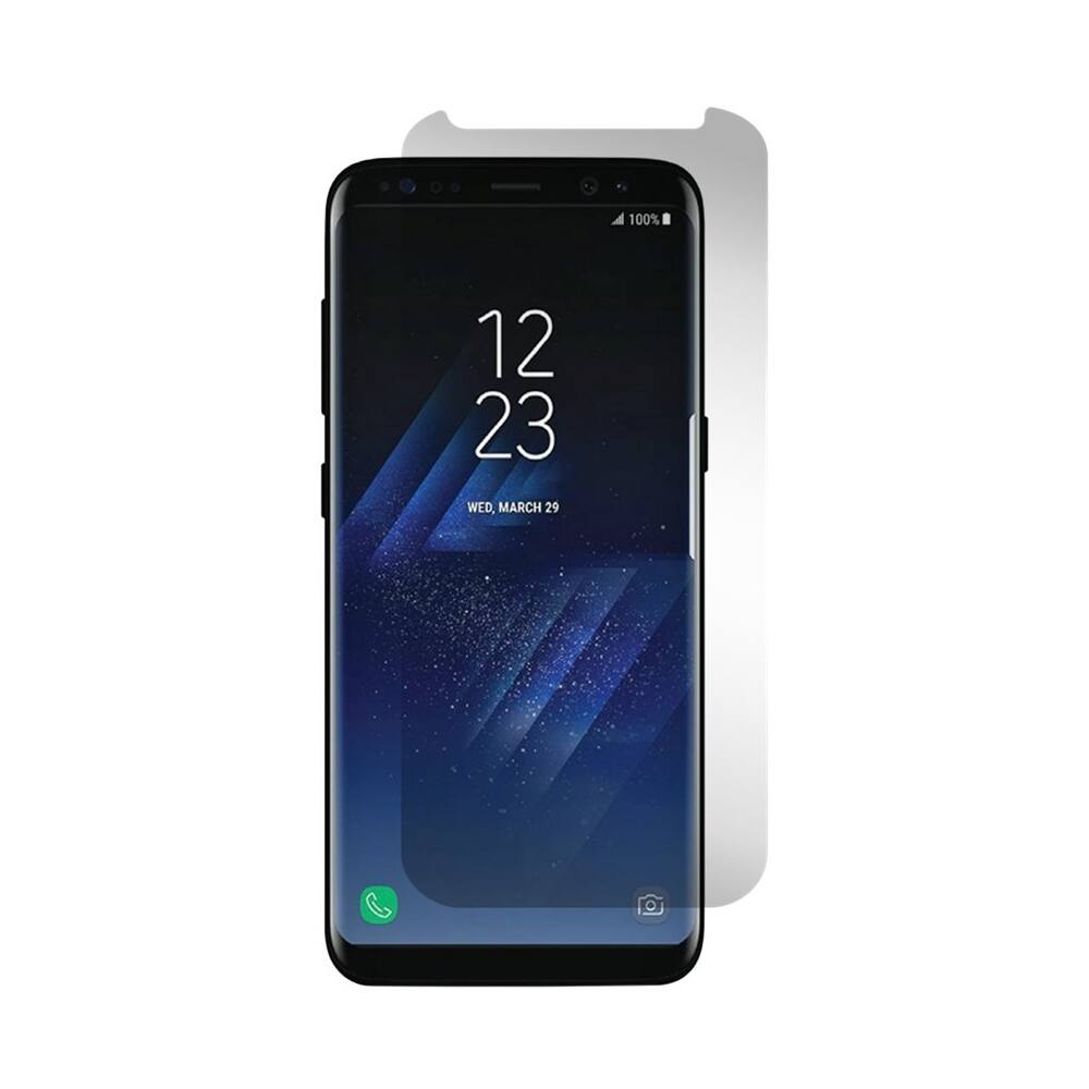 Angle. Gadget Guard - Screen Protector for Samsung Galaxy S8+ - Ultra clear.