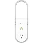 Front Zoom. TP-Link - AC750 Wi-Fi Range Extender with Smart Plug - White.