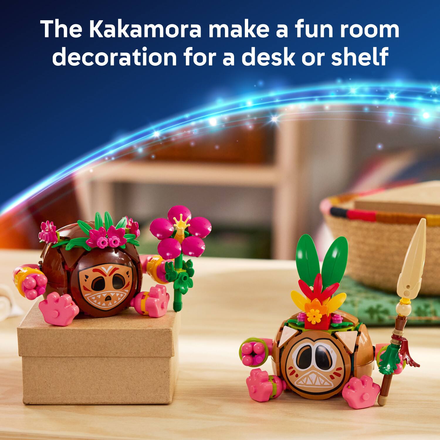 The Kakamora make a fun room decoration for a desk or shelf