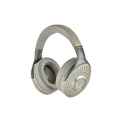 Front. Focal - Focal Bathys Over-Ear Hi-Fi Bluetooth Wireless Headphones with Active Noise Cancelation (Dune).