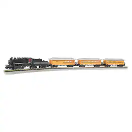 Bachmann - Trains N Scale Durango & Silverton Ready To Run Electric Locomotive Train Set