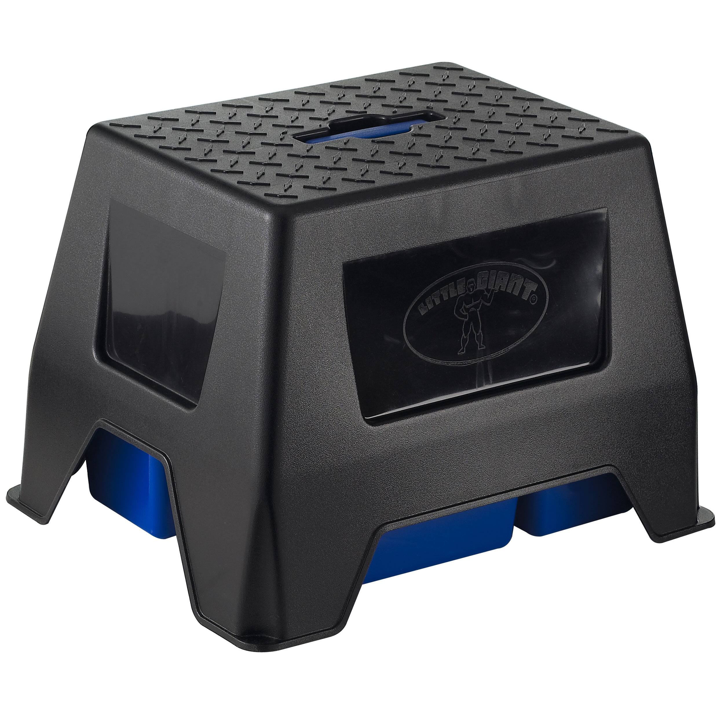 Alt View 10. Little Giant - Little Giant DuraTote Stable Stool and Tote Box with Carrying Handle, Blue - Blue.