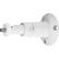 Alt View 12. Wasserstein - Adjustable Indoor/Outdoor Wall Mount for Most Arlo Security Cameras (2-Pack) - White.