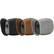 Alt View 17. Wasserstein - Silicone Skin for Arlo Pro Smart Security Cameras (3-Pack) - Black/Brown/Gray.