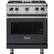 Front. Viking - 4.0 Cu. Ft. Freestanding Gas Convection Range - Graphite Gray.