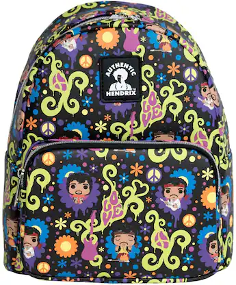 funko pop mini backpacks Pop! Disney: Sensational 6 All Over Print Collectible -Backpack : Clothing, Shoes & Jewelry have accessory for any Hendrix fan Funko Marvel Infinity Saga Blacklight