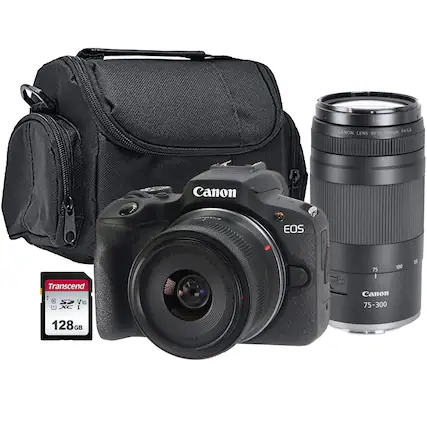 CANON LENS RF75-200mm F4.5-6.3
CANON EOS
Transcend V10 128GB
CANON LENS RF518-45mm F4.5-6.3
CANON iS STM
CANON 75-300 D