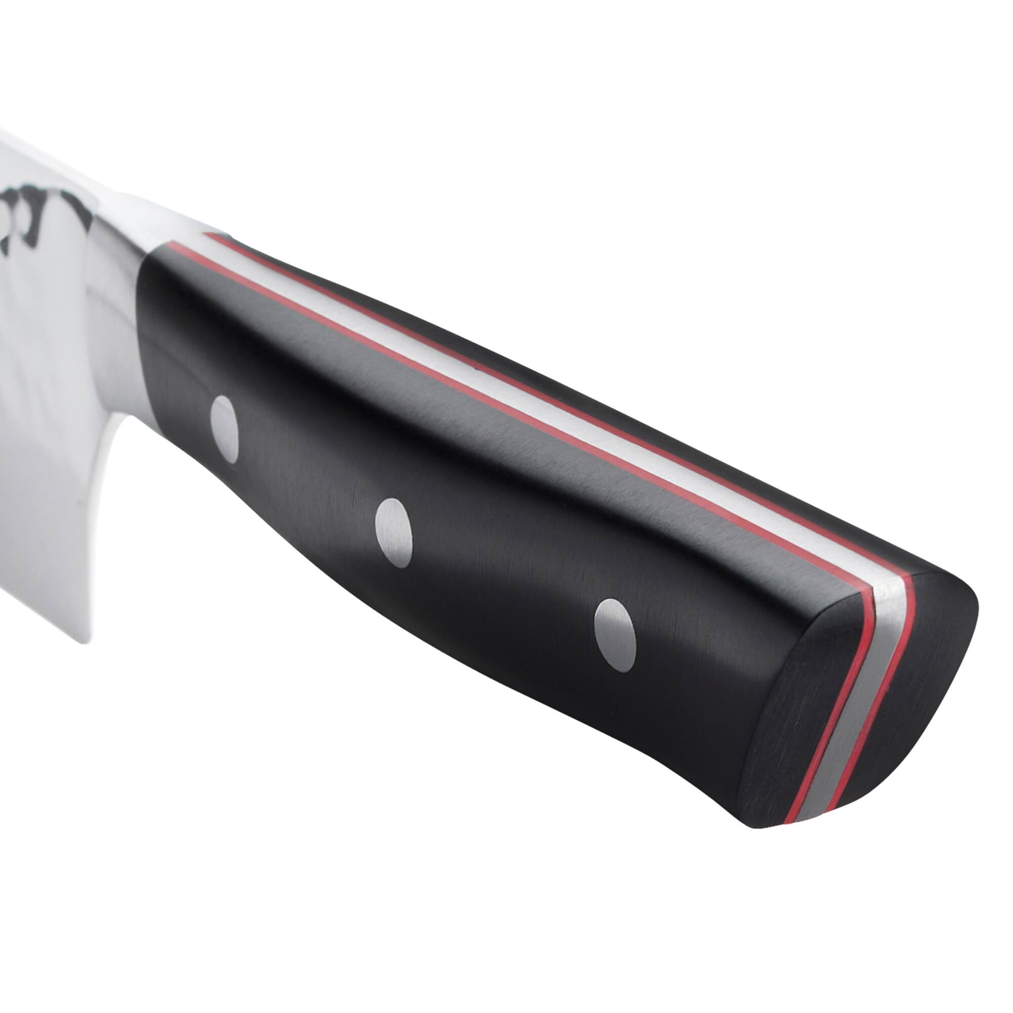 Alt View 3. Miyabi - Miyabi Hisho 7-inch Santoku Knife - Black.