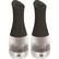 Angle. Kalorik - Contempo Electric Salt and Pepper Grinder Set - Stainless Steel/Black.