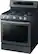 Left. Samsung - 5.8 Cu. Ft. Self-cleaning Freestanding Fingerprint Resistant Gas Convection Range.