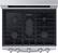 Alt View 11. Samsung - 5.8 Cu. Ft. Self-cleaning Freestanding Gas Convection Range.