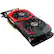 Front. MSI - NVIDIA GeForce GTX 1060 6GB GDDR5 PCI Express 3.0 Graphics Card - Black/red.