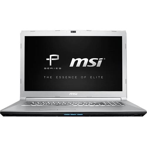 MSI - 17.3" Laptop - Intel Core i7 - 32GB Memory - NVIDIA GeForce GTX 1050 - 1TB Hard Drive + 512GB Solid State Drive - Aluminum silver - Larger Front