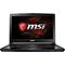 MSI - 14" Laptop - Intel Core i7 - 32GB Memory - NVIDIA GeForce GTX 1060 - 1TB Hard Drive + 512GB Solid State Drive - Aluminum black-Front_Standard