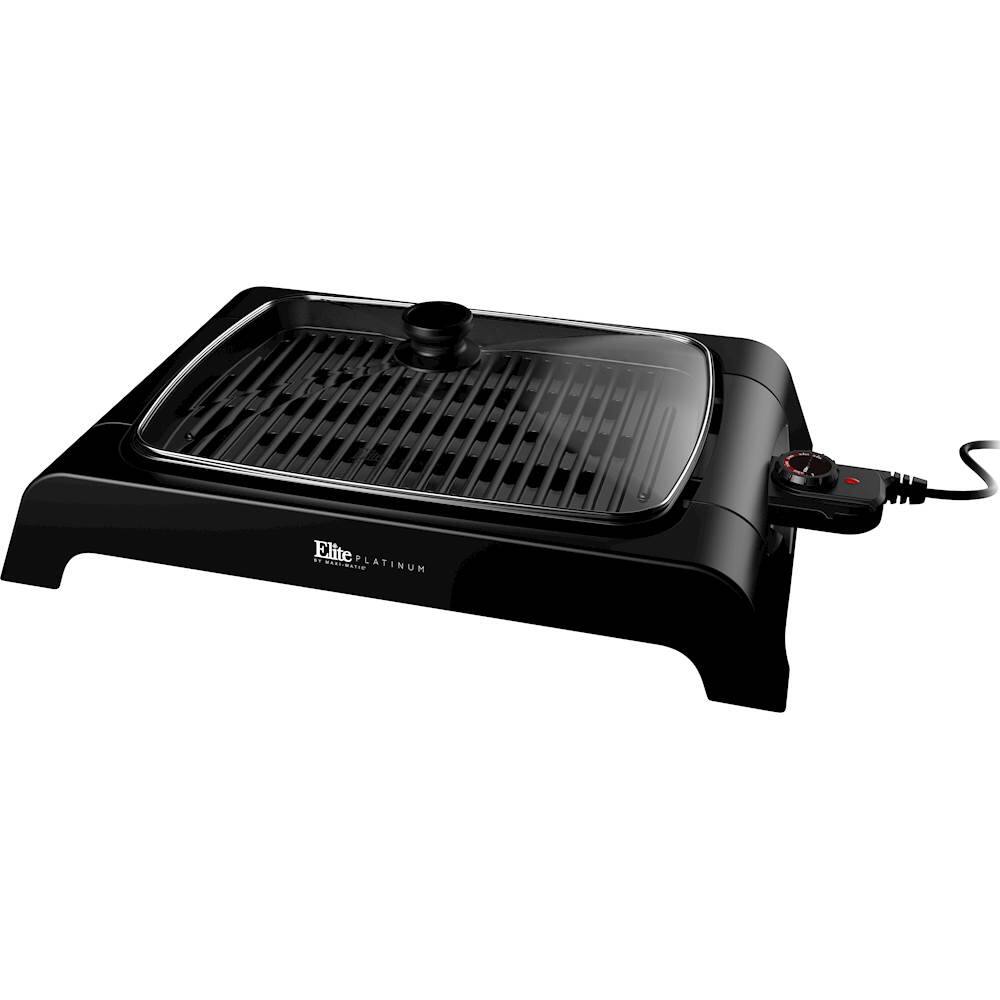 UPC 717056124610 product image for Elite Platinum - LiveSmart XL Electric Grill - Black | upcitemdb.com