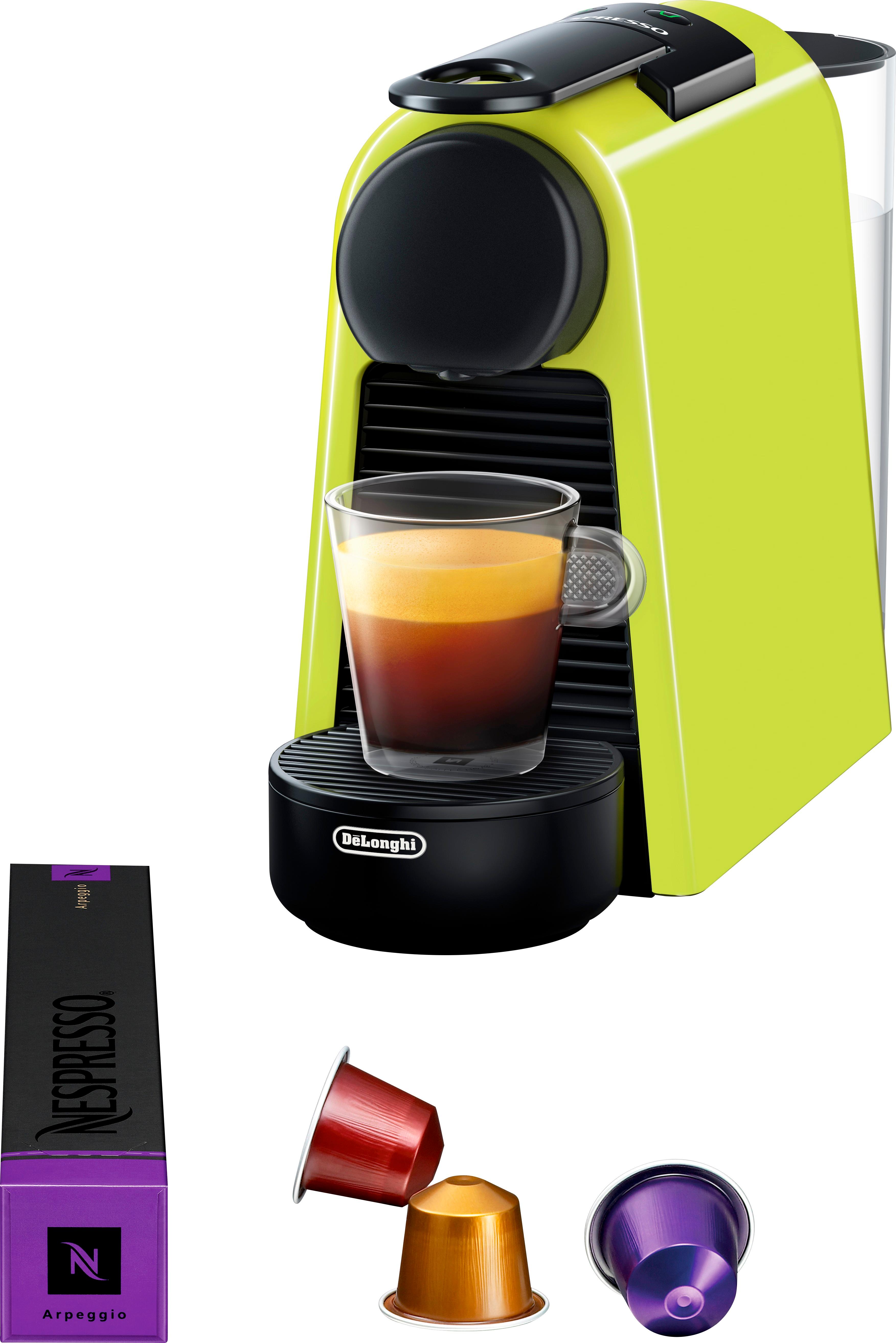 Best Buy: Nespresso Essenza Mini Espresso Machine by DeLonghi Lime 