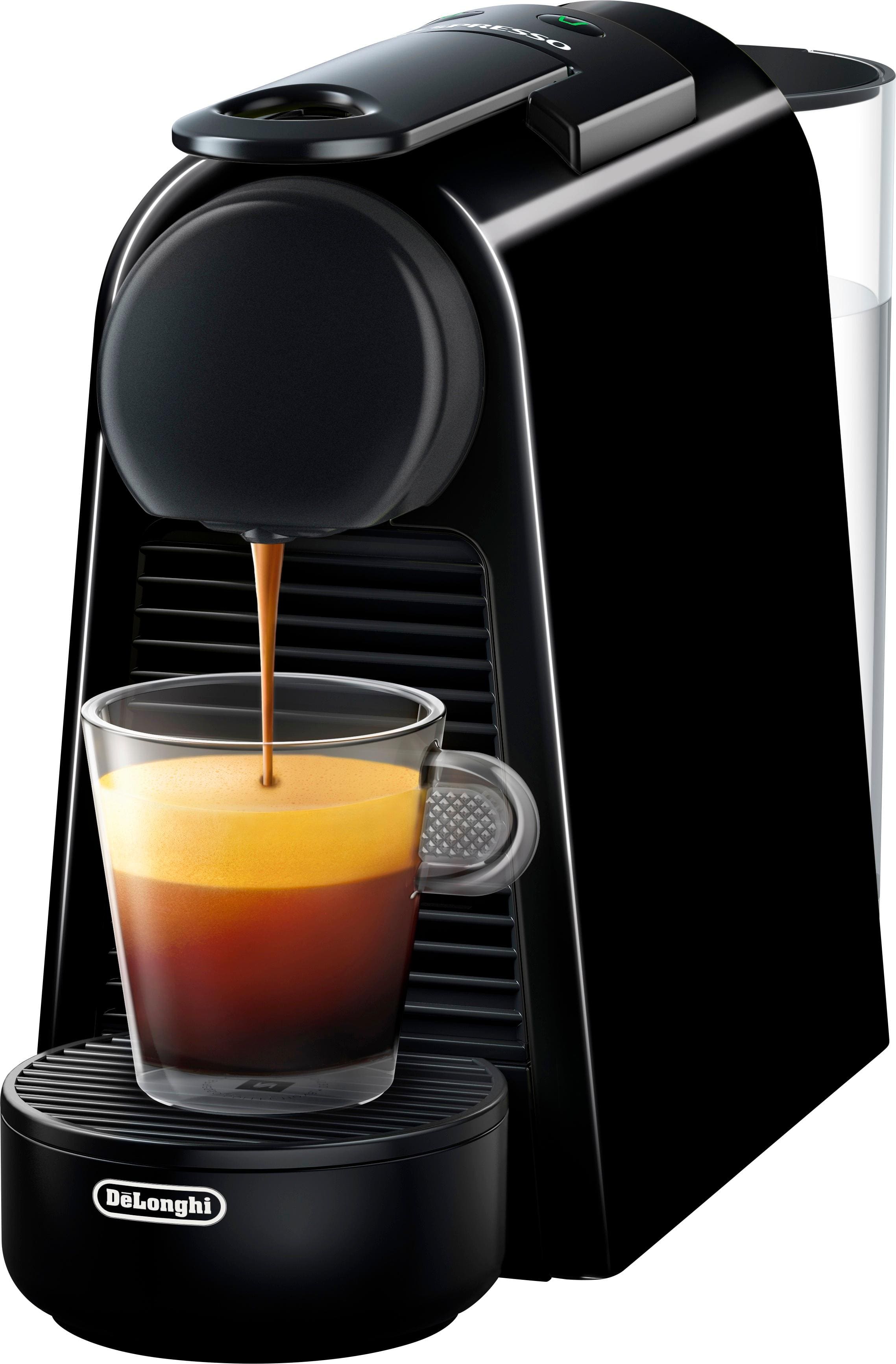 Alt View 12. Nespresso - Essenza Mini Espresso Machine by De'Longhi - Piano Black.