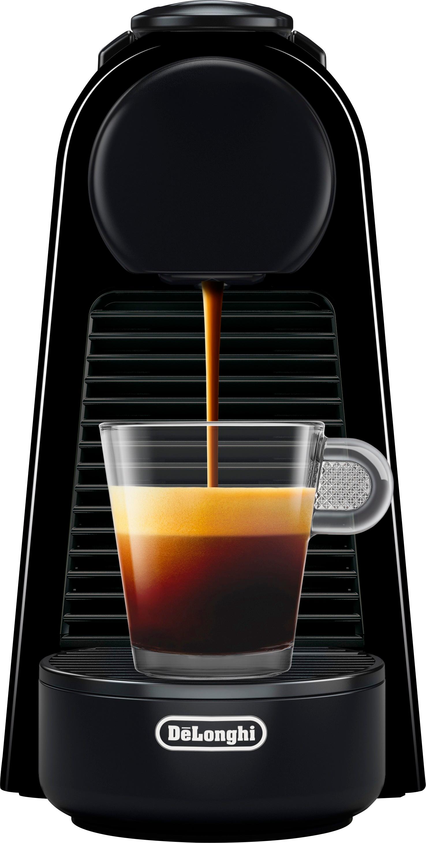 Landbrugs invadere Selskabelig Nespresso Essenza Mini Espresso Machine by De'Longhi, Piano Black Piano  Black EN85B - Best Buy