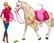 Front. Barbie - Barbie and her DreamHorse - Red/Pink/White.