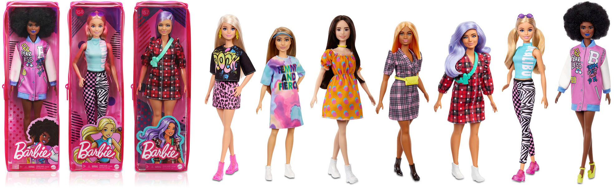 Angle View: Barbie - Fashionistas Doll - Styles May Vary