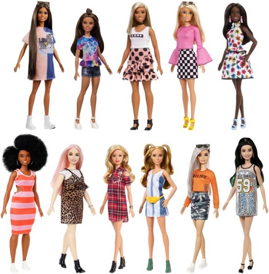 Front Zoom. Mattel - Barbie Fashionistas Doll - Styles May Vary.