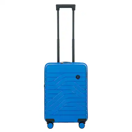 Front. Bric's - Bric's B|Y Ulisse 21" Expandable Spinner, Electric Blue - Electric Blue.