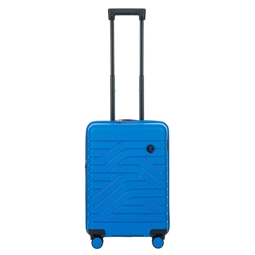 Front. Bric's - Bric's B|Y Ulisse 21" Expandable Spinner, Electric Blue - Electric Blue.