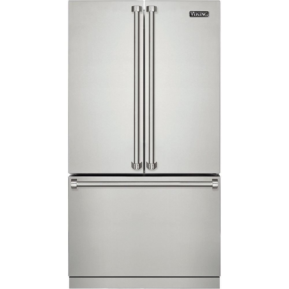 Viking 3 Series 22.1 Cu. Ft. French Door Counter-Depth Refrigerator ...