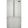 Viking - 3 Series 22.1 Cu. Ft. French Door Counter-Depth Refrigerator - Stainless Steel