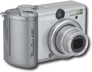 Best Buy: Canon PowerShot 4.0MP Digital Camera A80