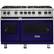 Front. Viking - Professional 5 Series 6.1 Cu. Ft. Freestanding Double Oven Gas Convection Range - Cobalt Blue.