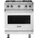 Front. Viking - Professional 5 Series 4.0 Cu. Ft. Freestanding LP Gas Convection Range - Stainless Steel.