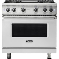 Viking - 5.1 Cu. Ft. Freestanding Gas Convection Range - Stainless steel - Front_Zoom
