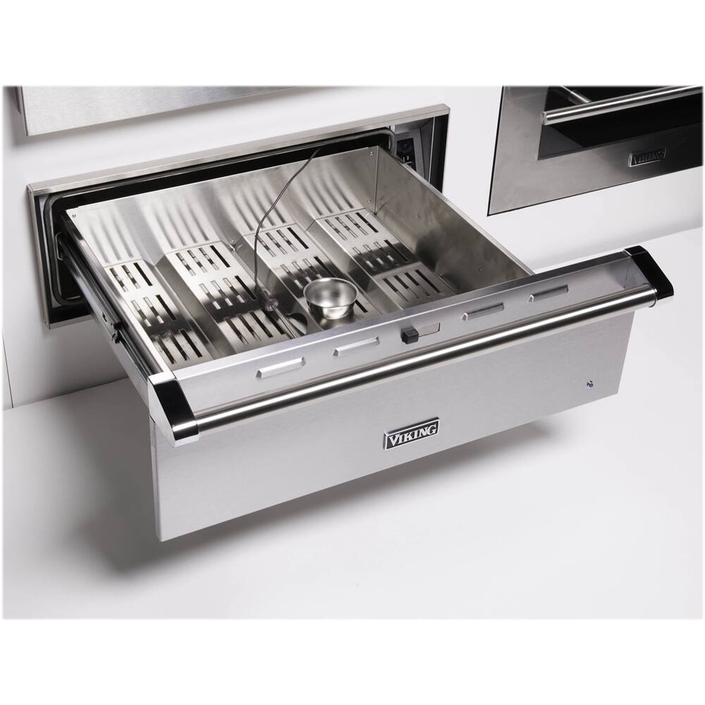 Alt View 11. Viking - Professional 5 Series 26" Warming Drawer - Stainless Steel.