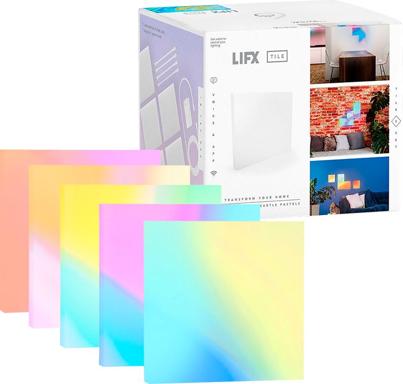 Customer Reviews Lifx Wi Fi Led Tile Kit Multicolor L3tilekitus Best Buy