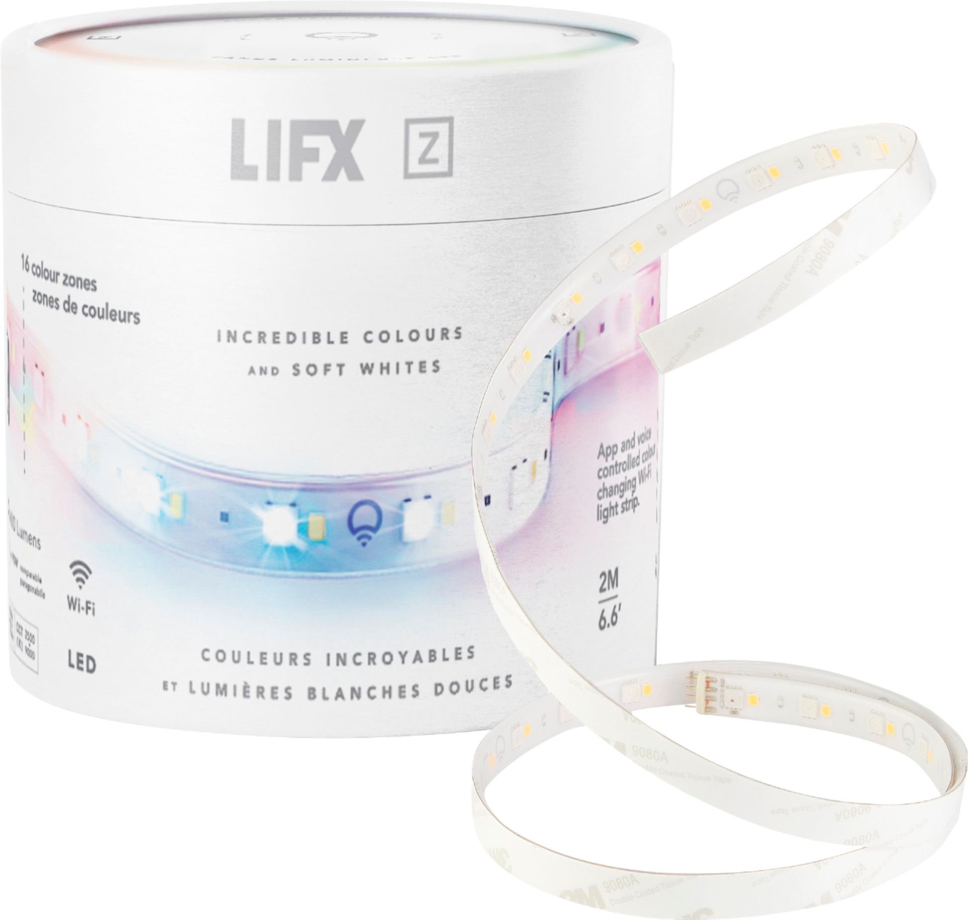 Ko Tilmeld sponsoreret LIFX Z Wi-Fi Lightstrip Experience Kit 9.8' Multicolor LZHC3M1USUC07 - Best  Buy