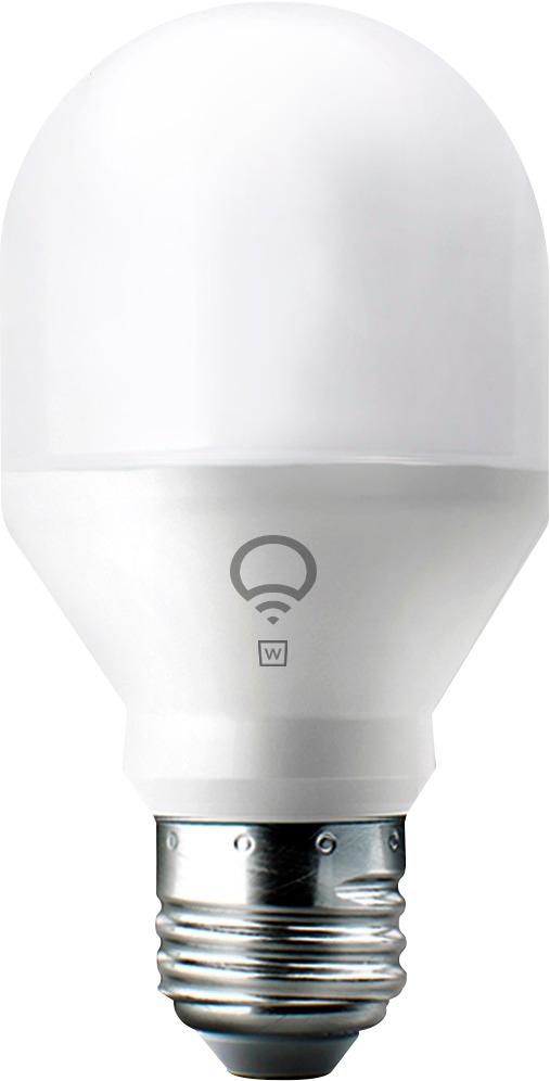 LIFX - MINI DAY & DUSK 800-Lumen, 9W Dimmable A19 LED Light Bulb, 60W Equivalent - White