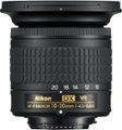 Alt View Zoom 11. Nikon - AF-P DX NIKKOR 10-20mm f/4.5-5.6G VR Wide-Angle Zoom Lens for APS-C F-mount cameras - Black.