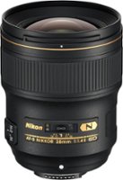 Nikkor AF-S 28mm f/1.4 E ED Wide-Angle Lens for Nikon D3 - Black - Front_Zoom