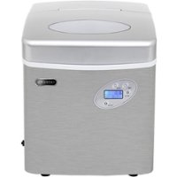 Whynter - Portable Ice Maker 49 lb Capacity - Front_Zoom