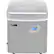 Front. Whynter - Portable Ice Maker 49 lb Capacity - Stainless steel.