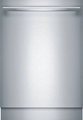Bosch - Benchmark Series 24" Top Control Built-In Stainless Steel Tub Dishwasher with 3rd Rack and PureDry, 38 dBA - Stainless Steel