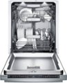 Alt View Zoom 2. Bosch - Benchmark Series 24" Top Control Built-In Stainless Steel Tub Dishwasher with 3rd Rack and PureDry, 38 dBA - Stainless Steel.