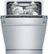Alt View Zoom 1. Bosch - Benchmark Series 24" Top Control Built-In Stainless Steel Tub Dishwasher with 3rd Rack and PureDry, 38 dBA - Stainless Steel.