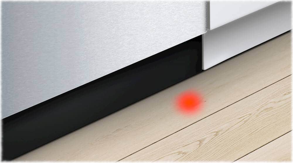 Alt View 13. Bosch - Benchmark Series 24" Top Control Built-In Stainless Steel Tub Dishwasher with 3rd Rack and PureDry, 38 dBA - Stainless steel.