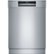 Front Zoom. Bosch - Benchmark Top Control Built-In Dishwasher with Stainless Steel Tub, 3rd Rack, 38 dBa - Stainless steel.